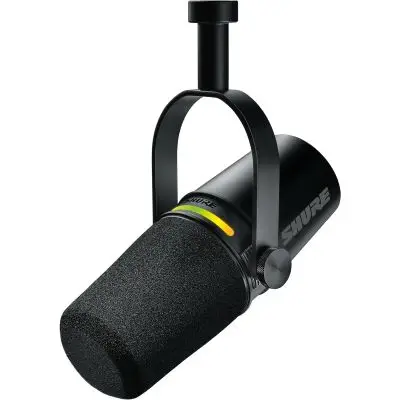 Markenprodukt Shure Motiv MV7+ Podcast Mikrofon Schwarz