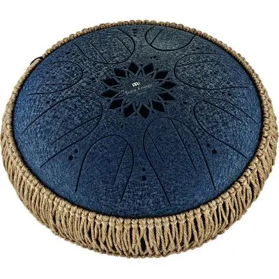 Markenware MEINL Sonic Energy Medium Octave Steel Tongue Drum Blau C Moll 432 Hz 8 Töne