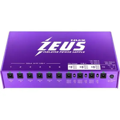 Highlight NUX MNU ZEUS Multi-Netzteil mit 10 Anschlüssen