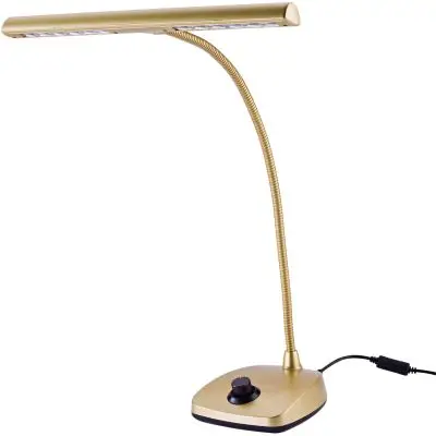 K&M 12298 LED Pianoleuchte dimmbar goldfarbig Must-Have