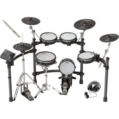 SET NUX DM-8 E-Drum Set + Studiokopfhörer + Drumsticks Heißes Angebot