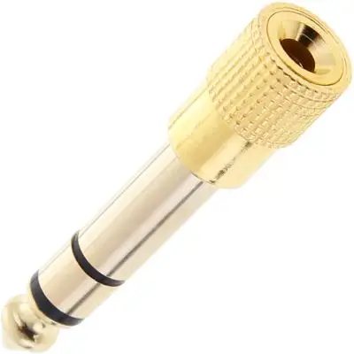 Sichere Zahlung N-RoK Kopfhöreradapter 3,5mm Buchse stereo / 6,3mm Klinke Stereo