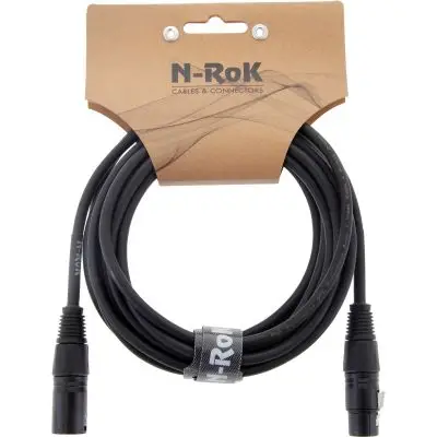 Preisreduziert N-RoK Premium Kabel XLR Male / XLR Female 5m