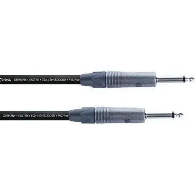 Angebot Cordial ECOCORD Klinke 6,3 mm mono Neutrik 3m PP