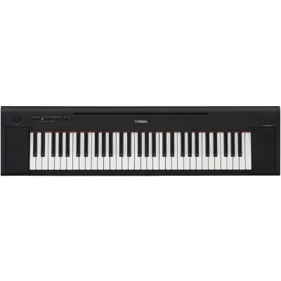 Versand Am Gleichen Tag Yamaha NP-15 Piaggero Black Digital Piano
