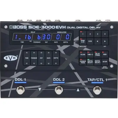 Boss SDE-3000 EVH Dual Delay Highlight