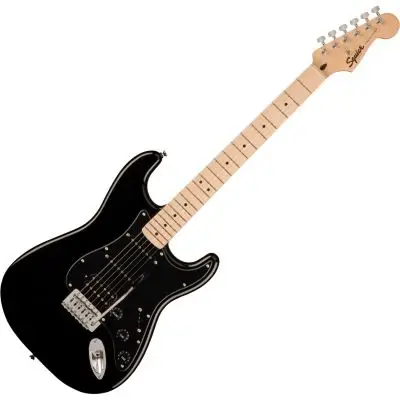 Gratis Versand Fender Squier Sonic Stratocaster HSS Black E-Gitarre