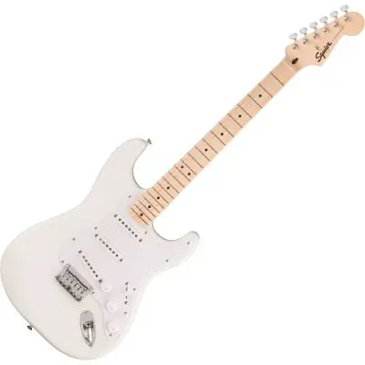 Markenprodukt Fender Squier Sonic Stratocaster HT Arctic White E-Gitarre