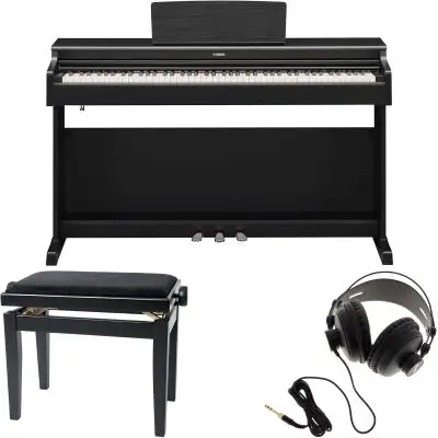 SET Yamaha YDP-165 B Black Digitalpiano Set Versand Am Gleichen Tag