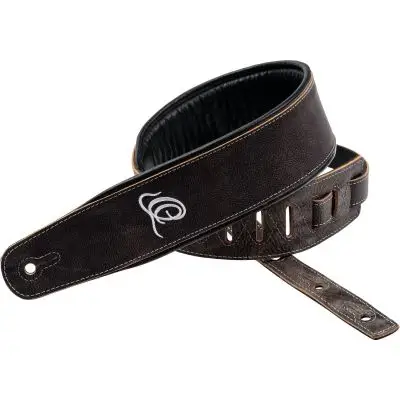 Ortega OSCL-1 Echtleder Gitarrengurt „roman marble“ Nur Für Kurze Zeit