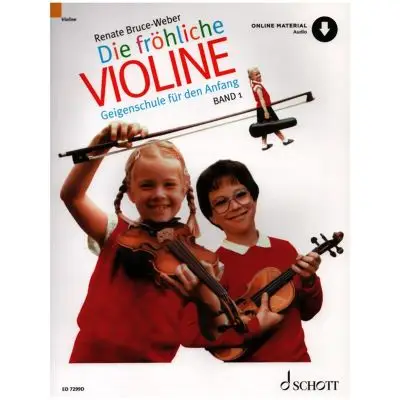 Top-Angebot Schott - Die fröhliche Violine Band 1 (+Online Audio) - Renate Bruce-Weber