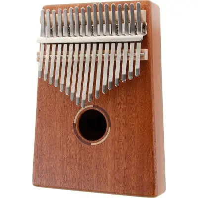 Saisonangebot U-Turn M17 Mahagoni 17-Ton Kalimba inkl. Zubehör