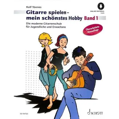 Markenprodukt Schott - Gitarre spielen mein schönstes Hobby Band 1 (+OA) - Rolf Tönnes