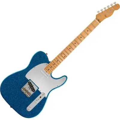 Echt Fender Artist J Mascis Tele MN SPK BLU E-Gitarre inkl. Gigbag