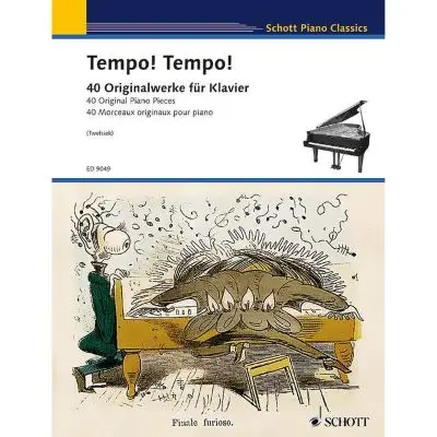 Schott - Tempo! Tempo! - 40 Originalwerke für Klavier Markenware