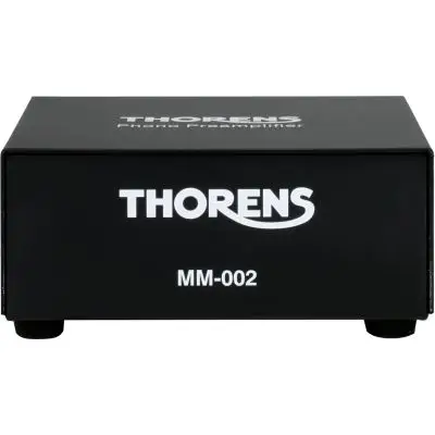 Thorens MM-002 Schwarz Phono Vorverstärker für MM Tonabnehmer Kostenfreie Lieferung