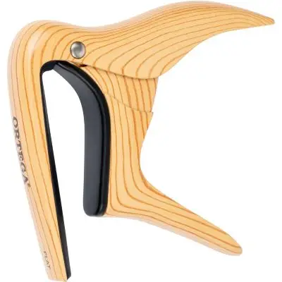 Ortega OCAPO-MAD Kapodaster f. Konzertgitarre Maple Design Versand Am Gleichen Tag