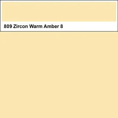 Sonderangebot Lee Farbfolie Z809 Zircon Warm Amber 8 25 x 120 cm