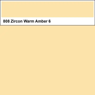 Abverkauf Lee Farbfolie Z808 Zircon Warm Amber 6 25 x 120 cm
