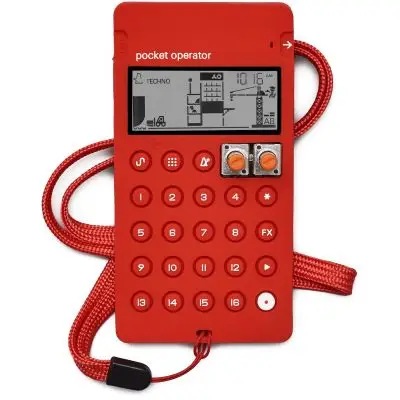 Zertifiziert Teenage Engineering CA-X Case Red