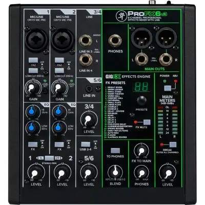 Top-Angebot Mackie Pro FX 6 v3