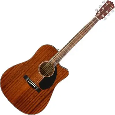 Heißes Angebot Fender CD-60SCE All-Mahogany Westerngitarre