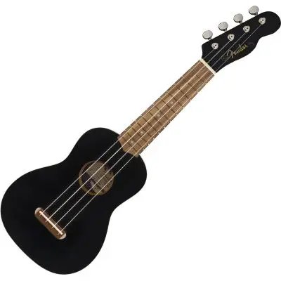 Fender Venice Sopran-Ukulele Black Meistverkauft
