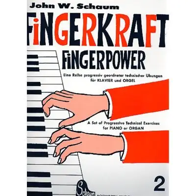 Bosworth - Fingerkraft Band 2 f. Klavier/Orgel - John W. Schaum Kostenloser Versand