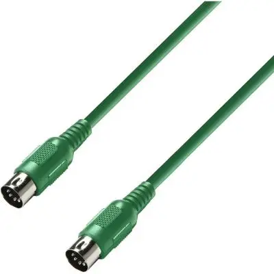 Meistverkauft Adam Hall Cables K3 Midi Kabel GREEN 1,5m