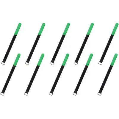 RockBoard Cable Ties - 10 Pack - 20 mm x 300 mm (Green) Neue Kollektion
