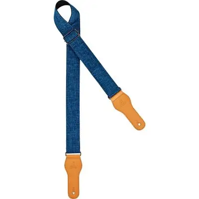 Ortega OCS-270 Gitarrengurt Blue Cotton Preisknaller
