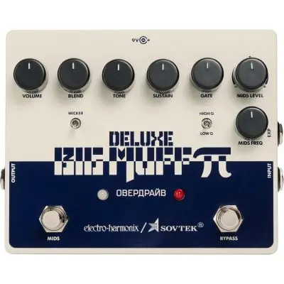 Zertifiziert Electro Harmonix Sovtek Deluxe Big Muff Pi Fuzz/Sustainer