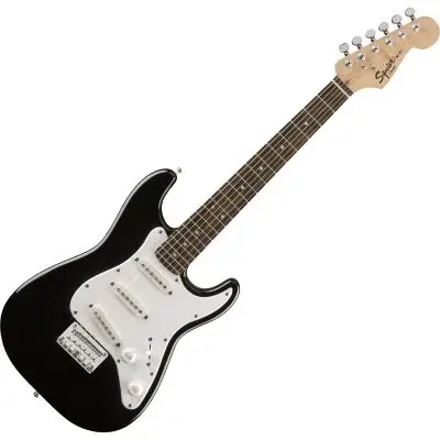 Schnäppchen Fender Squier Mini Strat LRL BLK 3/4 E-Gitarre