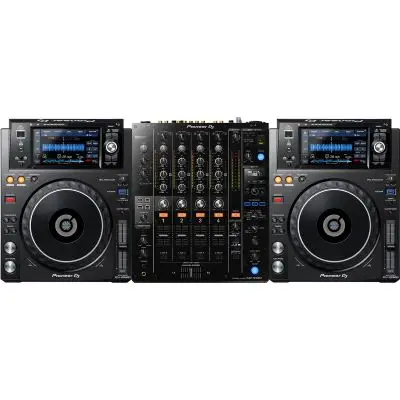 Ausverkauf SET Pioneer DJ XDJ-1000 MK2 2er Set + Pioneer DJ DJM-750 MK2