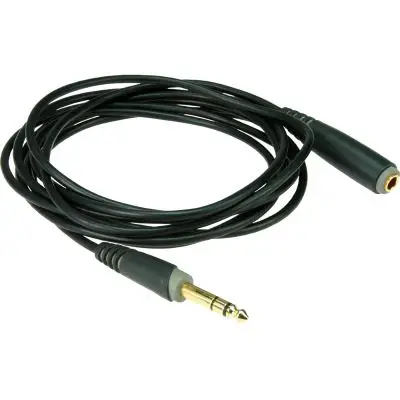 Zertifiziert Klotz AS-EX20600 Kopfhörerverlängerung 6,3mm Klinke 6m