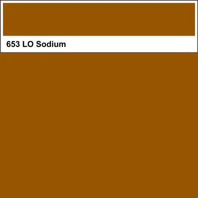 Lee Farbfolie 653 LO Sodium 25cm x 122cm Saisonangebot