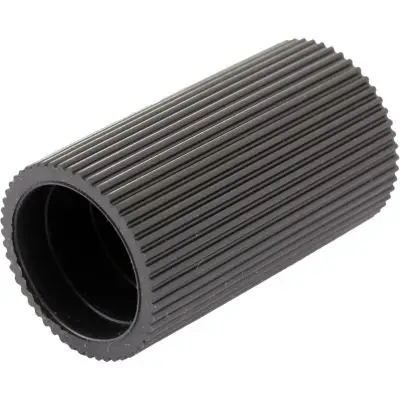 Abverkauf K&M Parkettschoner 25mm mit Rillen schwarz