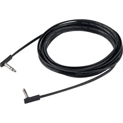 Neu Im Sortiment RockBoard stereo cable flat jack 6,3mm stereo / jack 6,3mm stereo 6 m