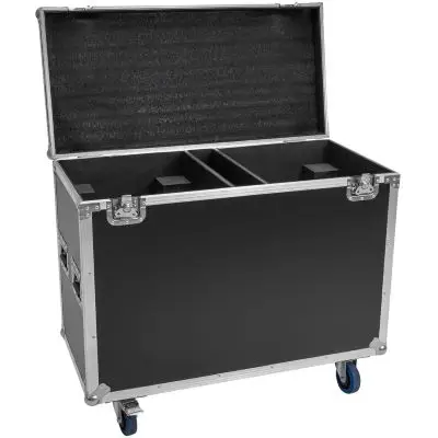 ROADINGER Flightcase 2x IP TMH-H760 mit Rollen Billig