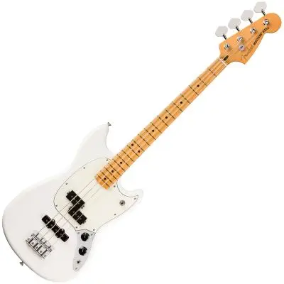 Solange Der Vorrat Reicht Fender Player II Mustang Bass PJ Polar White E-Bassgitarre