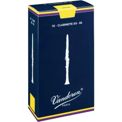 Vandoren Classic Blatt f. Bb-Klarinette 1 1/2 - 10er Packung Highlight