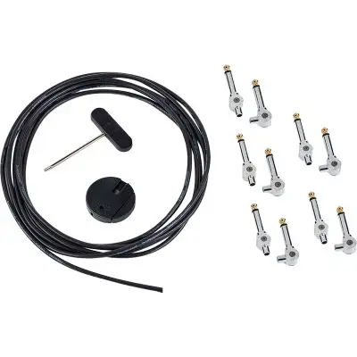 RockBoard PatchWorks Solderless Patch Cable Set - 3 m Kabel + 10 Stecker Sale