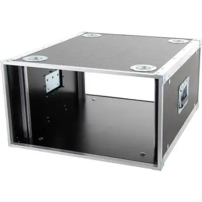 Meistverkauft KORN Case 19 Zoll Rack ohne Deckel 6 HE / 60 cm Hexa Casebau