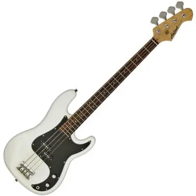 Preis Gesenkt Aria Pro-II STB PBB White E-Bassgitarre