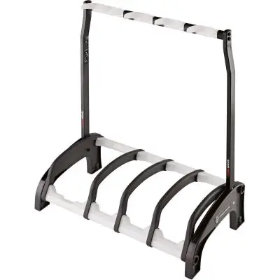Markenware K&M 17534 Guardian 3+1 4-fach Gitarrenständer transparent