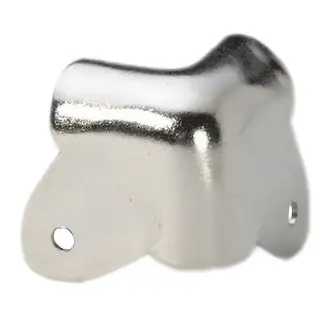 Adam Hall Radius Ecke zweischenklig, vernickelt Zertifiziert