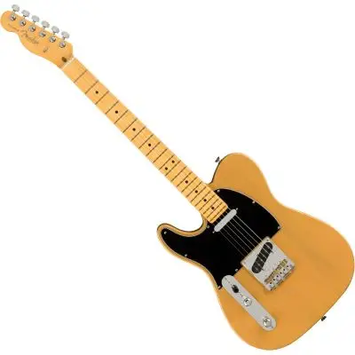 Fender American Pro II Tele MF Butterscotch Blonde LH E-Gitarre inkl. Koffer Knallerangebot