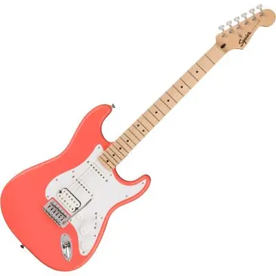Garantierte Lieferung Fender Squier Sonic Stratocaster HSS Tahitian Coral E-Gitarre