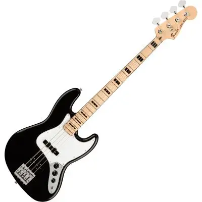 Nur Für Kurze Zeit Fender Geddy Lee Jazz Bass MN BLK E-Bassgitarre inkl. Gigbag