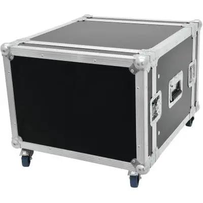 Zertifiziert Rack Profi 8HE 45cm mit Rollen